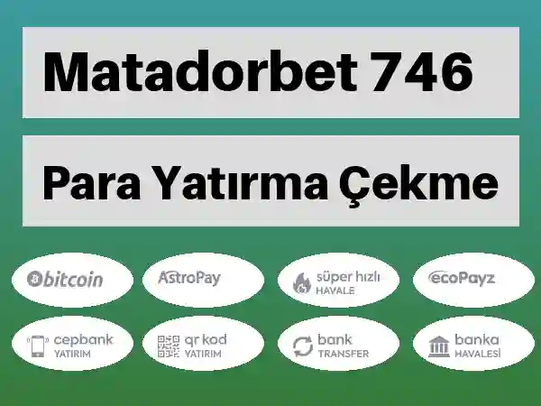 Matadorbet Para yatırma ve çekme 746